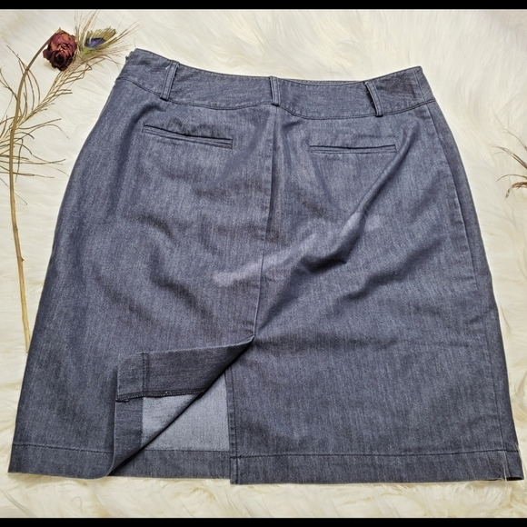Apt. 9 Denim Skirt - Picture 3 of 4